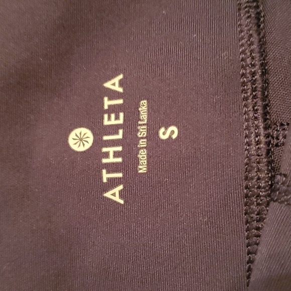 Athleta Sculptek Kinrtic Stealth X Workout leggins Size Small - Picture 7 of 8